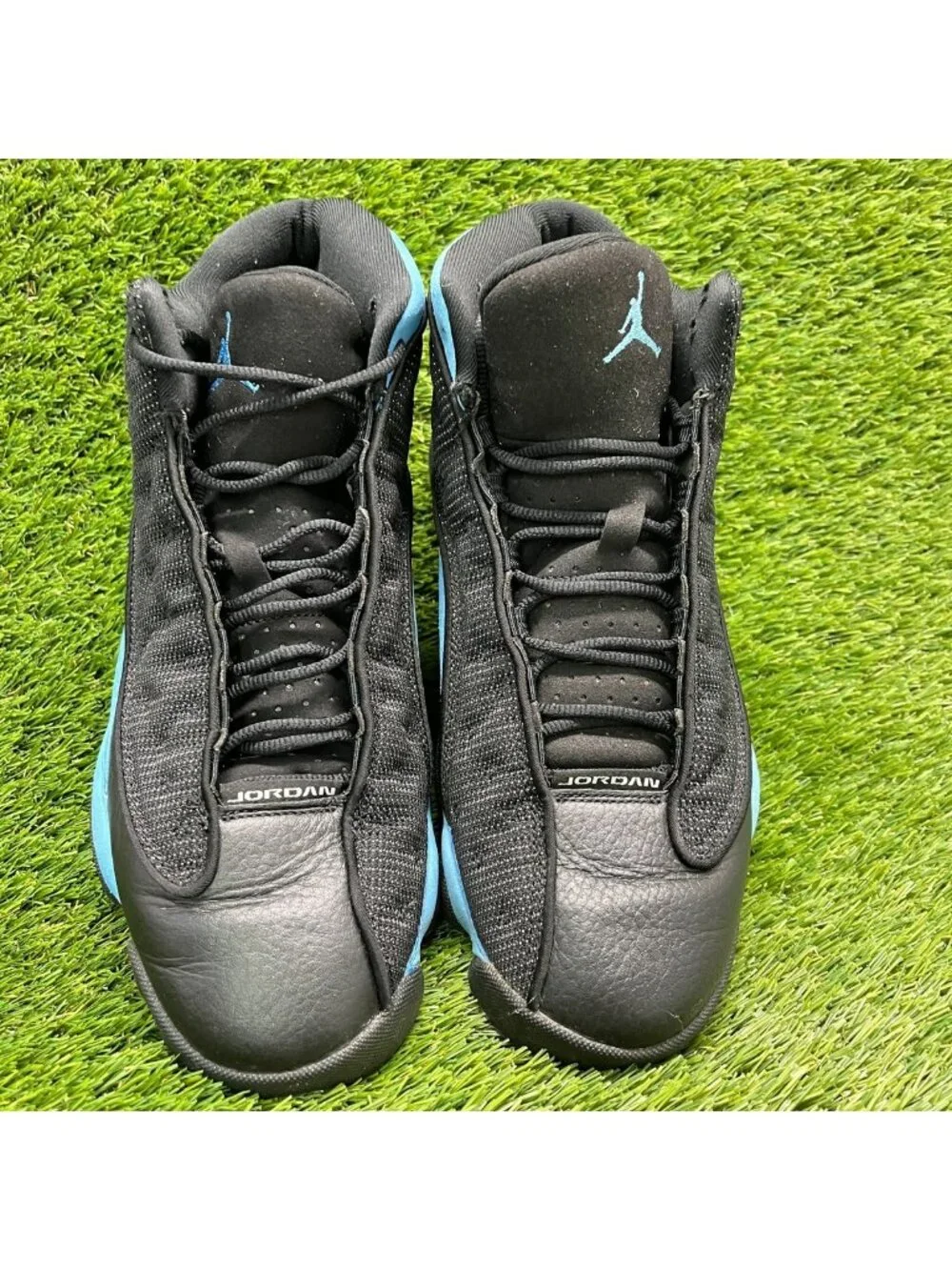 Nike Air Jordan 13 Retro Mens Size 11 Black Blue Basketball Shoes Sneakers